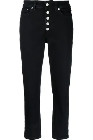 Dondup High-waisted cropped jeans