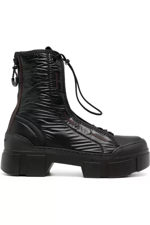 vic matiè Women Lace-up Boots - Leather lace-up ankle boots