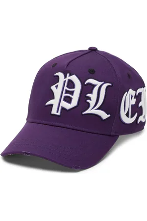 Philipp Plein Logo-embroidered cotton baseball cap