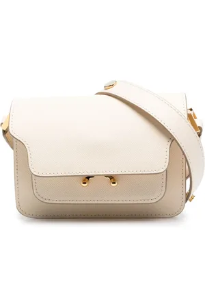 Marni Trunk leather shoulder bag