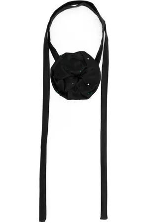 MANURI Rosie floral-appliqué choker necklace