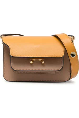 Marni Trunk crossbody leather bag