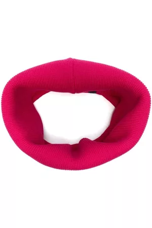 Karl Lagerfeld Girls Scarves - Logo-patch cotton snood