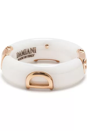 Damiani 18kt Rose Gold D.Side Diamond Ring - Pink