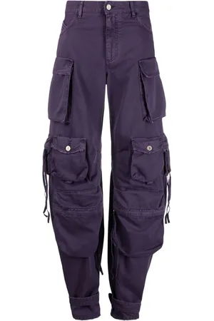The Attico Fern cotton cargo trousers
