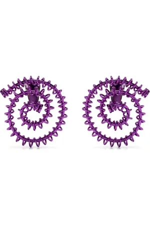 SUNNEI Spiral-bound circular-design earrings
