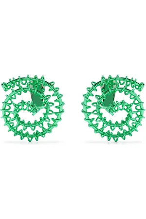 SUNNEI Spiral-bound circular-design earrings