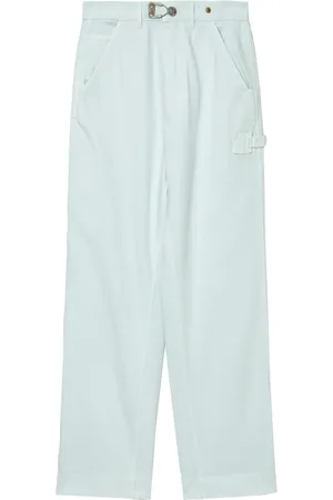 Objects IV Life Logo-print straight-leg jeans