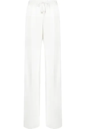 ERMANNO SCERVINO Drawstring high-waisted trousers