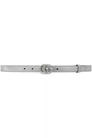 Gucci Women Belts - GG Marmont thin leather belt