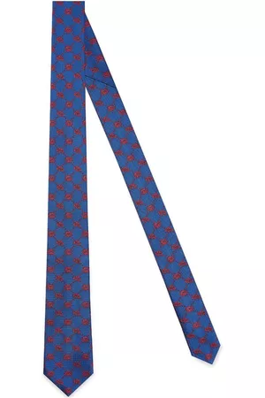 Gucci Boys Bow Ties - GG-monogram jacquard silk tie