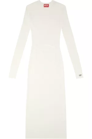 Diesel M-Pelagos cut-out detail midi dress