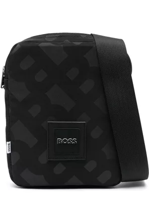 HUGO BOSS Bags - Monogram-print crossbody bag