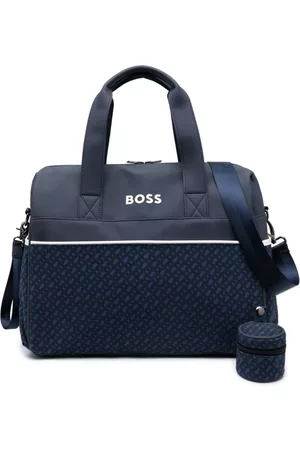 HUGO BOSS Bags - Logo-patch zipped changing bag