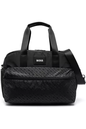 HUGO BOSS Bags - Logo-patch zipped changing bag