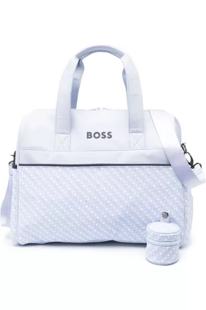 HUGO BOSS Bags - Logo-patch zipped changing bag