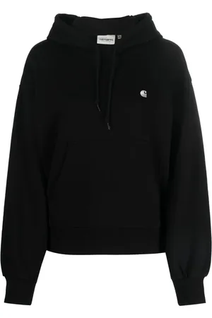 Carhartt Oversized embroidered-logo hoodie