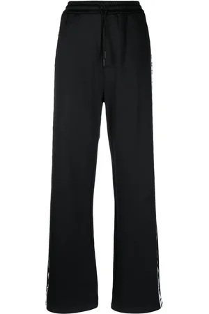 Dsquared2 Logo-tape wide-leg track pants
