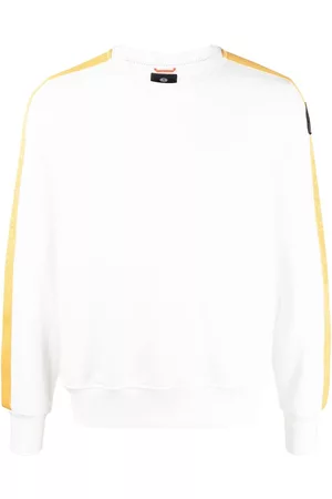 Parajumpers Men Sweatshirts - Logo-patch cotton sweatshirt