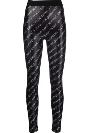 VERSACE Signature-print leggings