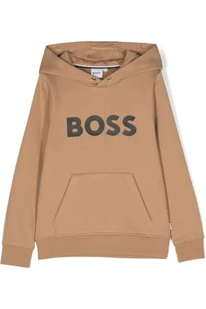 HUGO BOSS Boys Hoodies - Logo-print hoodie