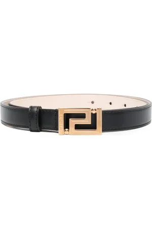 VERSACE Greca Goddess leather belt