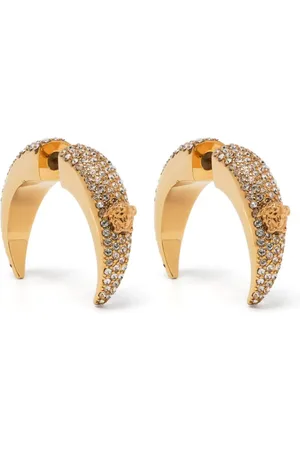 VERSACE Galaxy moon earrings