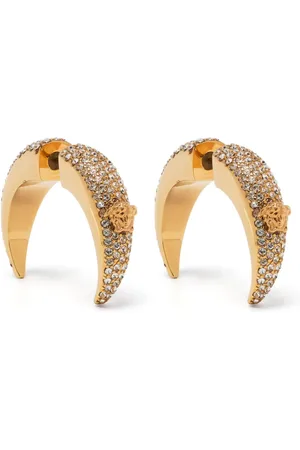VERSACE Galaxy moon earrings