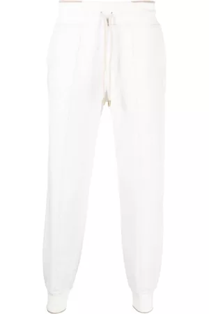 D4.0 Men Drawstring Pants - Drawstring-waist cotton trousers