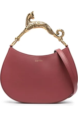 Lanvin Sculpted cat-handle tote bag