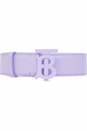 Burberry Monogram-motif leather belt