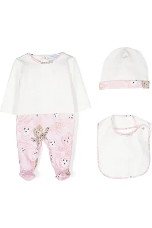 Roberto Cavalli Animal-print babygrow set