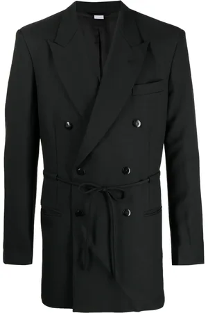 Random Identities Long-sleeved drawstring blazer