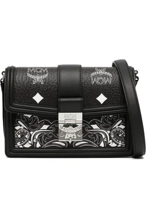 MCM Small Tracy bandana monogram shoulder bag