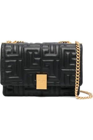 Balmain 1945 logo-embossed crossbody bag