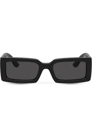 Dolce & Gabbana DNA rectangle-frame sunglasses