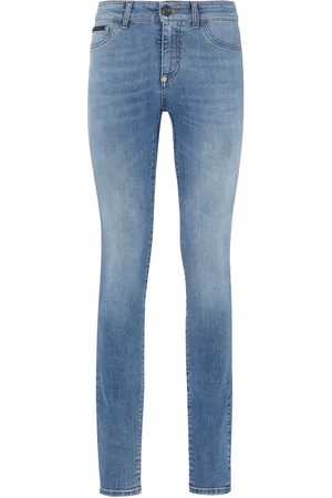 Philipp Plein Stone-washed jeggings
