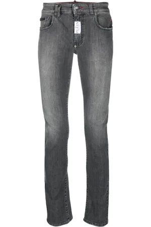 Philipp Plein Logo-patch jeans