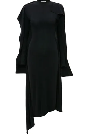 J.W.Anderson Long-sleeve layered midi dress