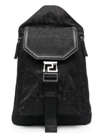 VERSACE Allover Neo sling backpack