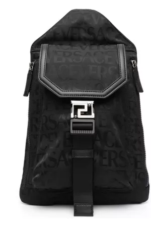 VERSACE Allover Neo sling backpack