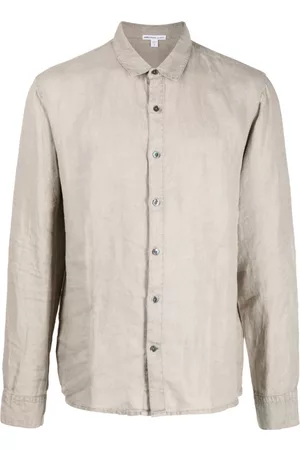 James Perse Long-sleeved linen shirt