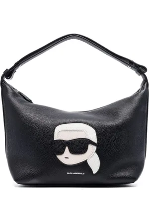 Karl Lagerfeld Lea Ikon-motif shoulder bag