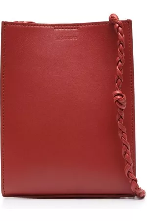 Jil Sander Debossed-logo shoulder bag