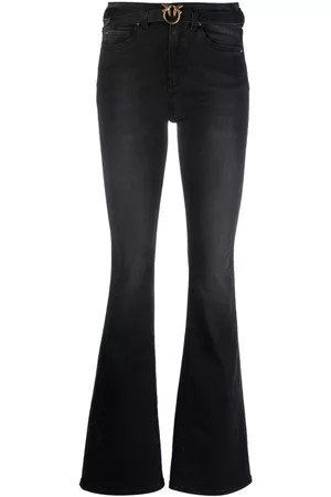 Pinko Flora belted flared jeans