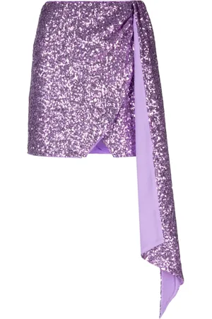 Pinko Sequin-embellished miniskirt