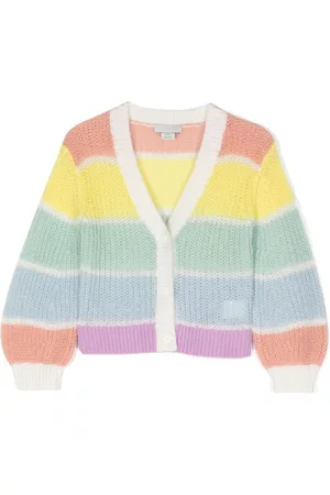 Stella McCartney Striped knitted cardigan