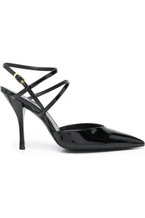 Stuart Weitzman Strapeze 100mm leather pumps