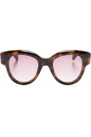 Pomellato Tortoiseshell-effect cat-eye sunglasses