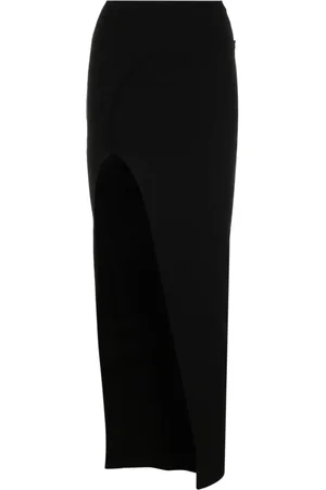 Rick Owens Theresa panelled midi skirt